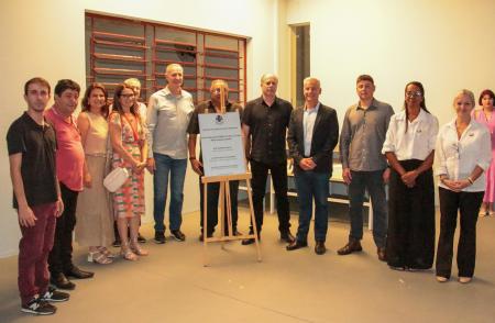 Vereadores participam da inauguração da EMEII Professora Clélia Maria Antunes Gaiotto