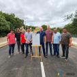 Vereadores participam de entrega de ponte em Cerquilho