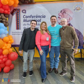 Vereadores prestigiam 1ª Conferência Municipal da Pessoa Idosa de Cerquilho