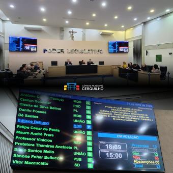Projeto é aprovado por unanimidade na Sessão Extraordinária