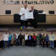 Sessão Ordinária celebra conquistas e homenageia atletas cerquilhenses