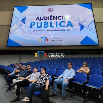Câmara realiza Audiência Pública da LOA