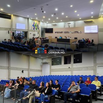 Educação e empreendedorismo em destaque na 35ª Sessão Ordinária da Câmara de Cerquilho