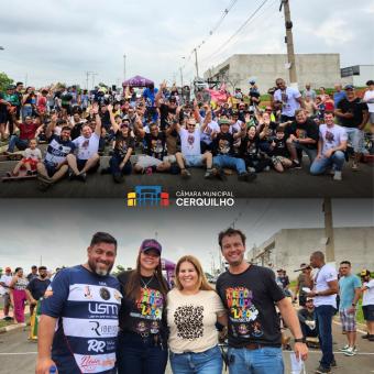 Vereadores comparecem a 1ª Descida Maluca do Lago