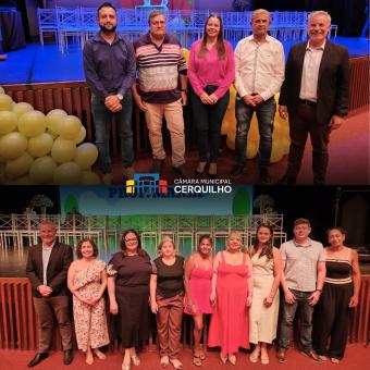 Vereadores prestigiam Formaturas das Escolas Municipais 