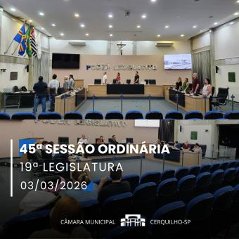 Trabalhos legislativos seguem na Câmara Municipal
