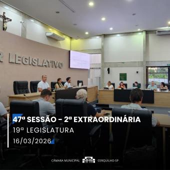 Câmara realiza Sessões e aprova matérias por unanimidade