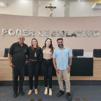 Câmara de Cerquilho recebe colaboradores da Câmara de Porto Feliz