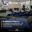 Câmara realiza Audiência Pública da LDO