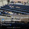 Trabalho legislativo e homenagens marcam a Sessão