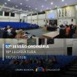 Confira os destaques da 57ª Sessão Ordinária