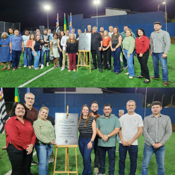 Cerquilho inaugura o Complexo Esportivo Pedro Leite – Pixoxó
